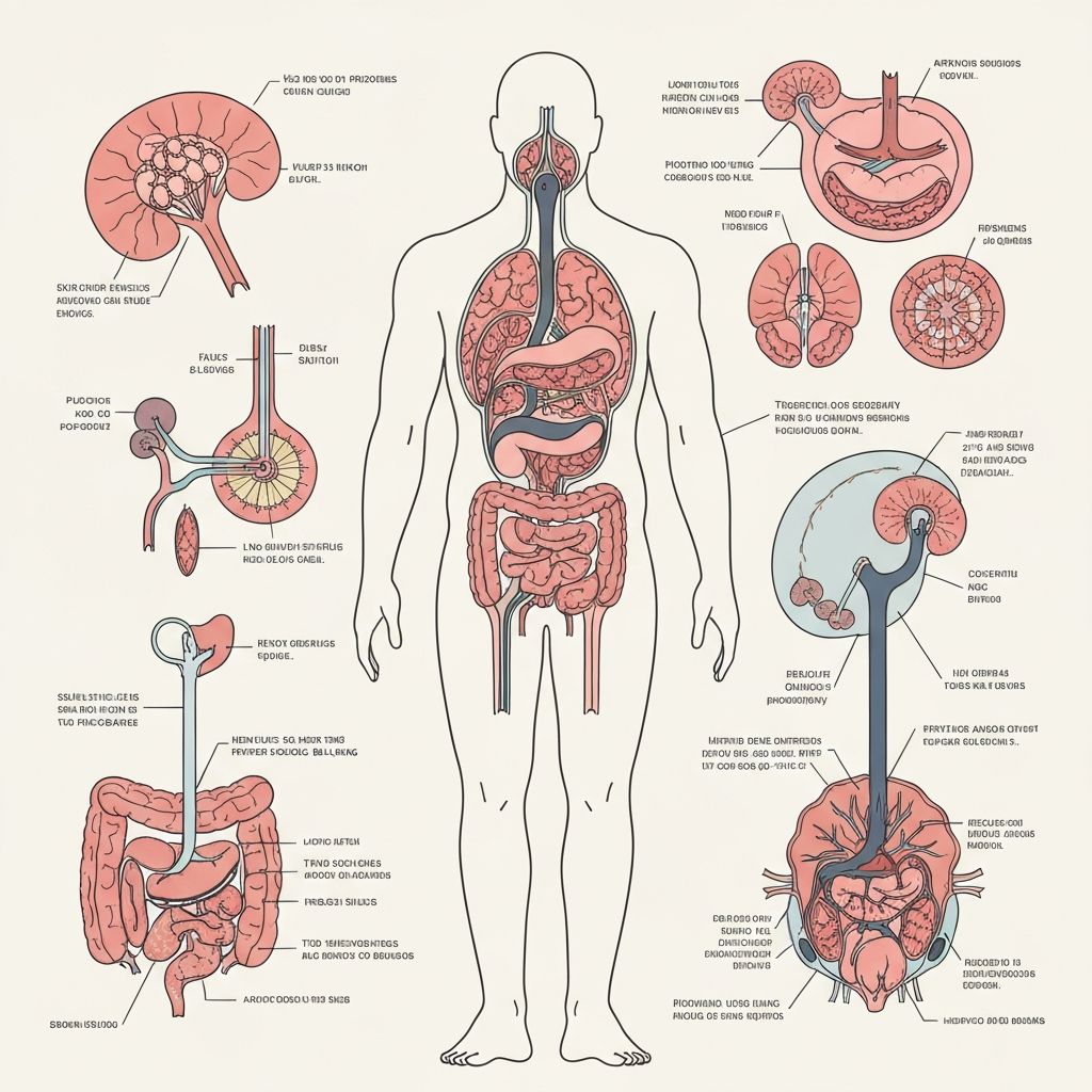 Scientific illustration of body equilibrium and metabolic balance